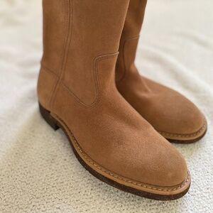 Vintage Biltrite Cowboy (Cowgirl) Boots Brown Leather -  8 or 25.5 cm